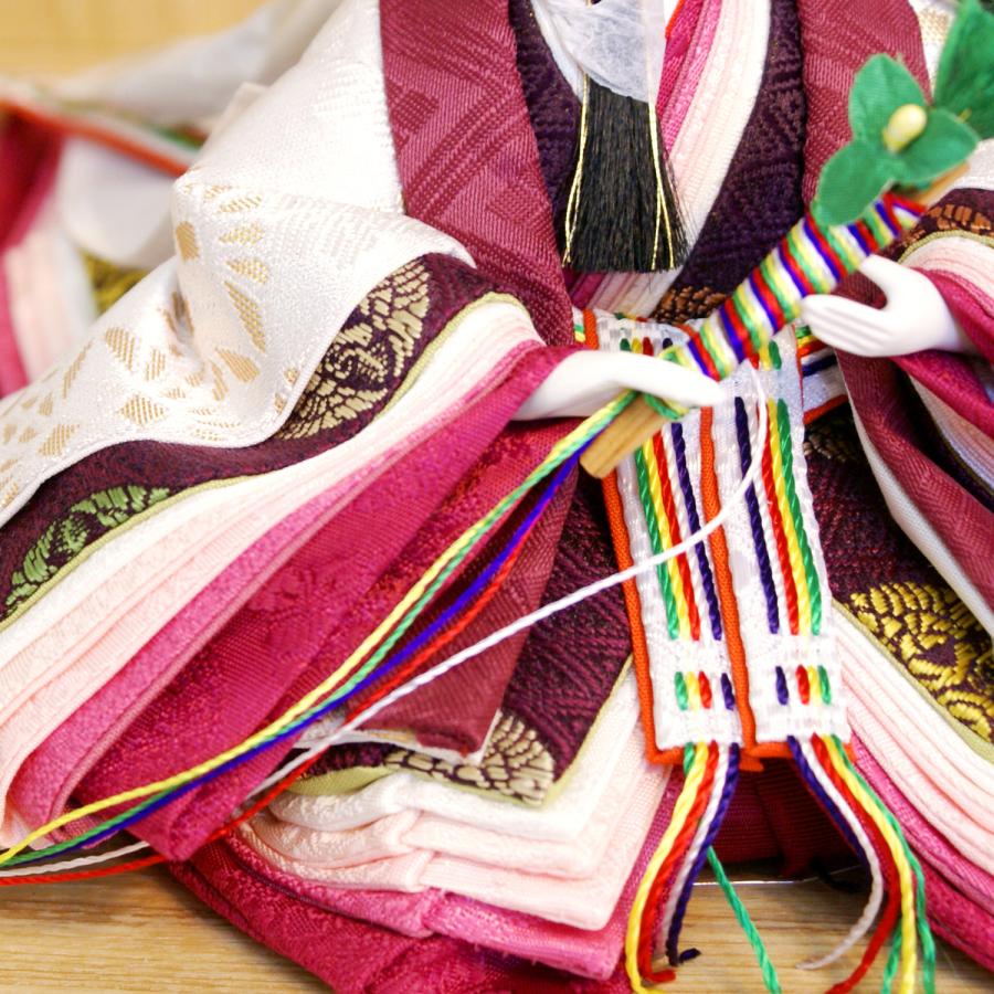 吉徳大光 雛人形 親王飾り LEDバックライト付き モダンコンパクト 605