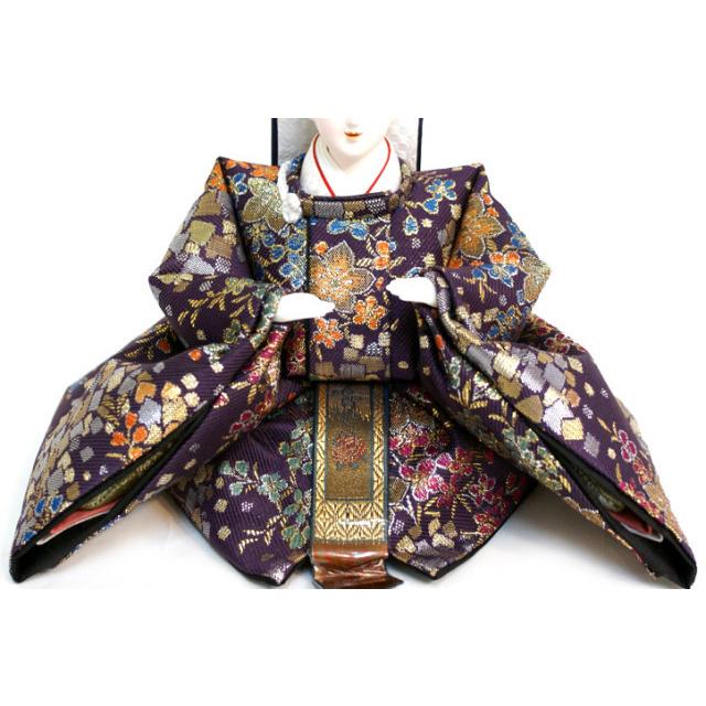 【訳あり品】 雛人形 吉徳大光 伝統紋様裂地 御雛 二人親王 平飾り 605-807コンパクト おしゃれ 【BC1193513421】(42890円)