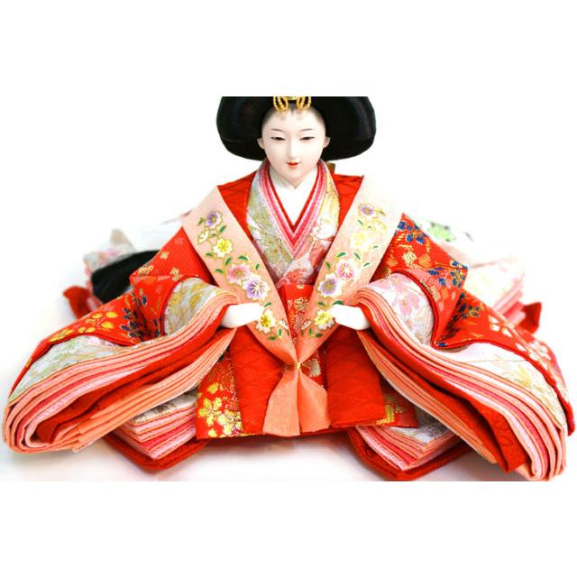 【訳あり品】 雛人形 吉徳大光 伝統紋様裂地 御雛 二人親王 平飾り 605-807コンパクト おしゃれ 【BC1193513421】(42890円)