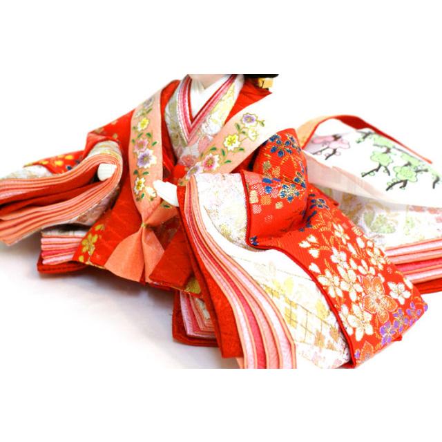 【訳あり品】 雛人形 吉徳大光 伝統紋様裂地 御雛 二人親王 平飾り 605-807コンパクト おしゃれ 【BC1193513421】(42890円)