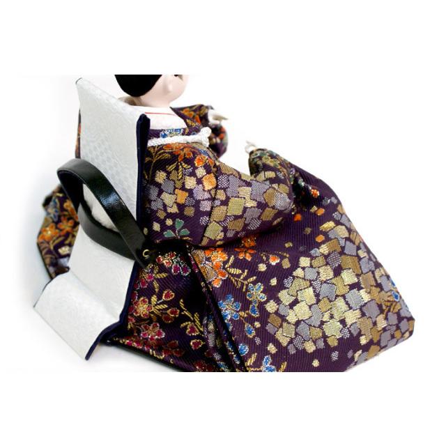 【訳あり品】 雛人形 吉徳大光 伝統紋様裂地 御雛 二人親王 平飾り 605-807コンパクト おしゃれ 【BC1193513421】(42890円)