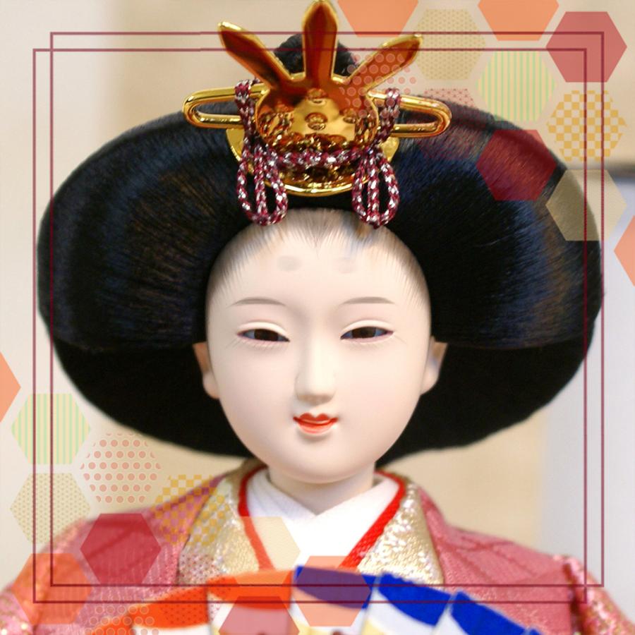 雛人形 久月 ガラスケース 親王 よろこび雛 コンパクト ケース飾り ningyoya ひな人形 安い 爆買 | 久月 | 04