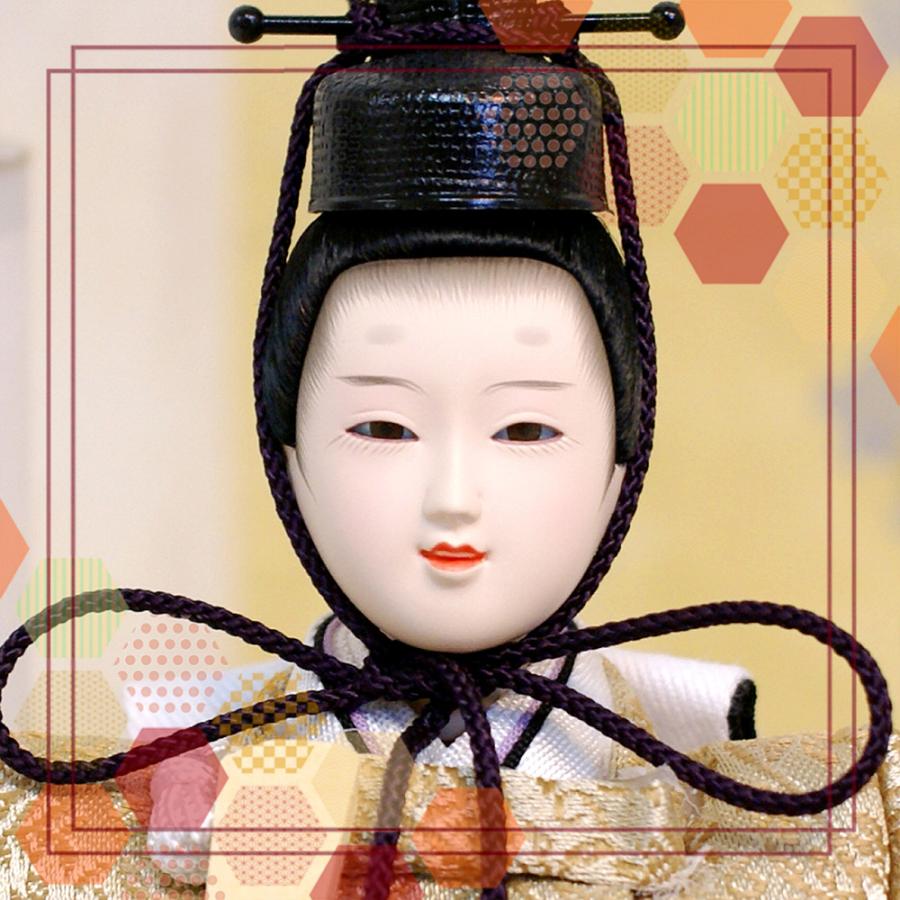 雛人形 久月 ケース飾り 人気のくすみカラー 親王 よろこび雛 ningyoya 66802 ひな人形 安い 爆買 | 久月 | 02