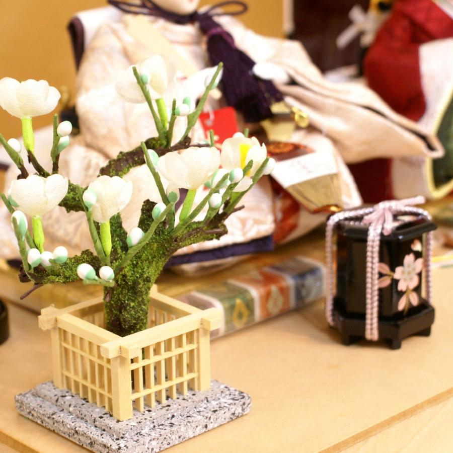 久月 雛人形 銘木シリーズ「Tochi 栃」コンパクト 収納飾り よろこび雛