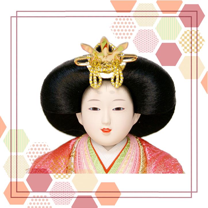 久月 雛人形 銘木シリーズ 檜 hinoki 親王収納飾り 6735 ひな人形