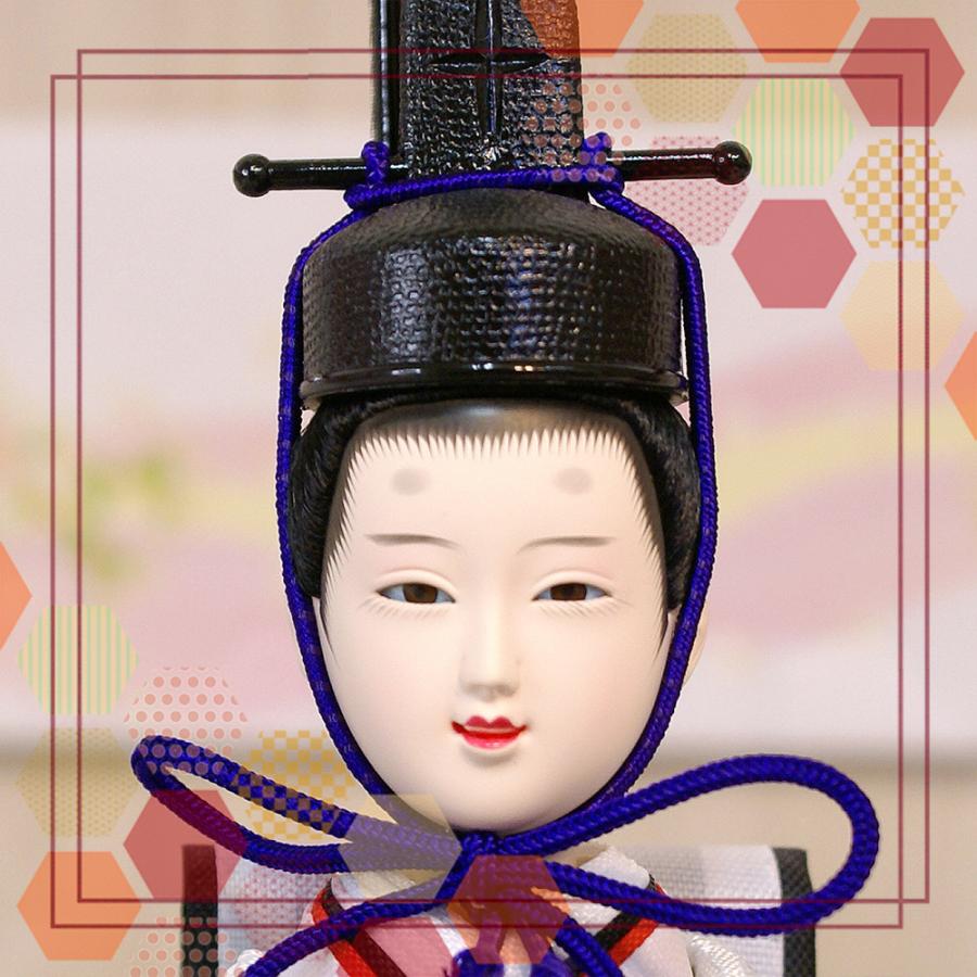 久月 雛人形 アクリルケース 親王 よろこび雛 パノラマ 67601 ningyoya