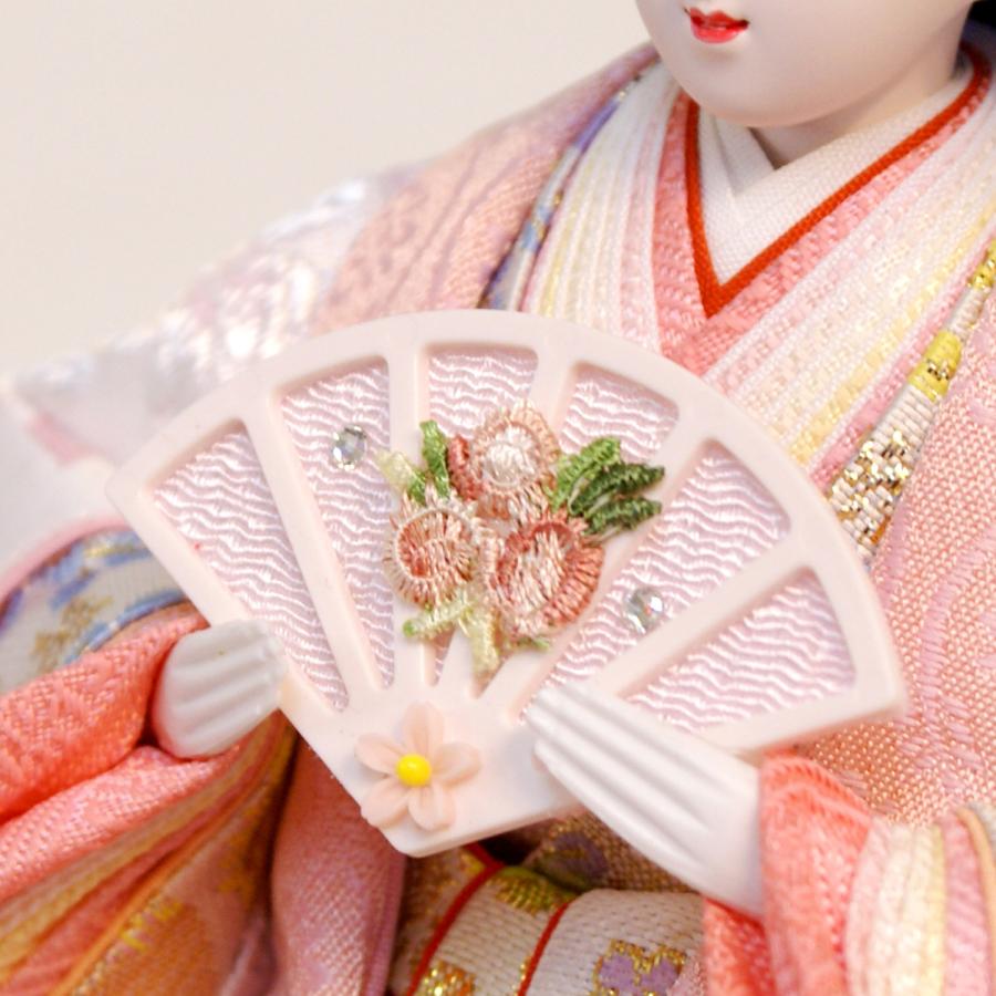 雛人形 久月 ケース飾り ピンク 親王 よろこび雛 ningyoya 67608 木製 ひな人形 安い 爆買 | 久月 | 08