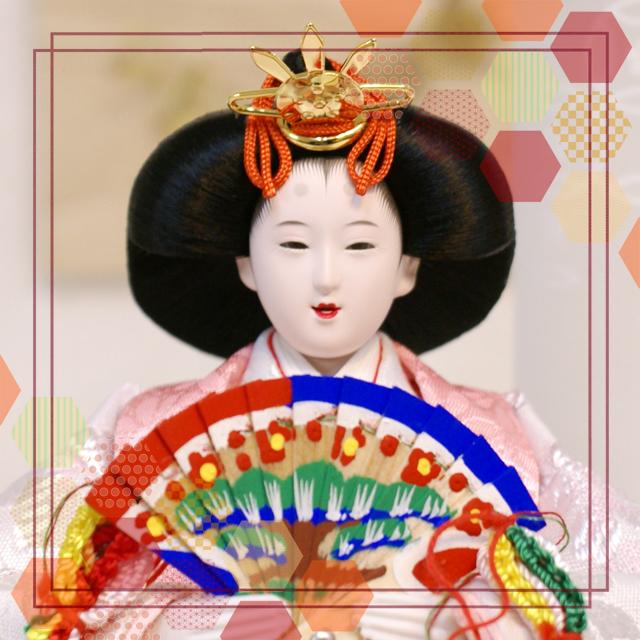 久月 雛人形 JAPANDI style アクリルケース飾り 親王 68011 コンパクト