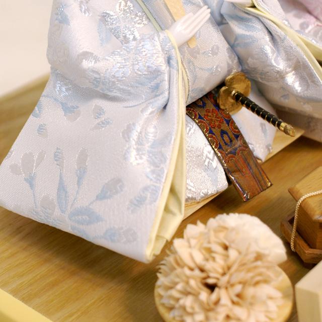 久月 雛人形 JAPANDI style アクリルケース飾り 親王 68011 コンパクト