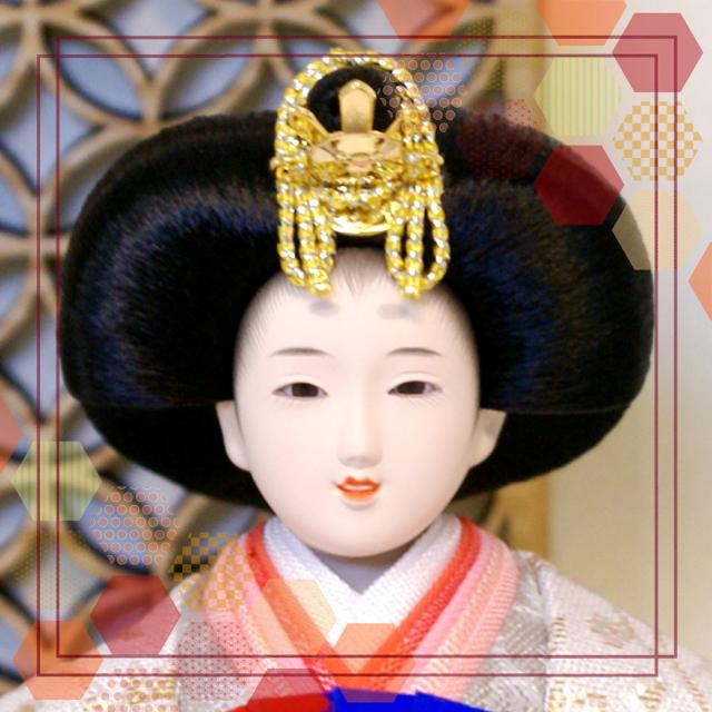 久月 雛人形 アクリルケース モダン よろこび雛 親王 (68105) : AKITA