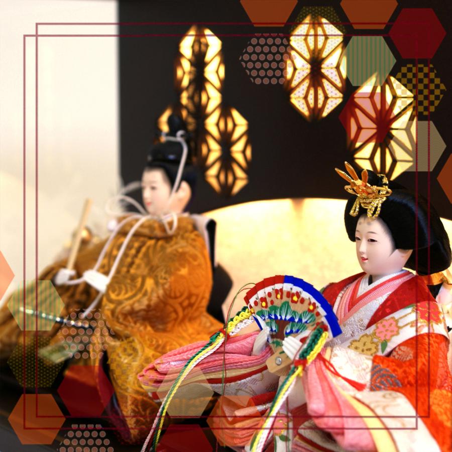 雛人形 久月 KYUGETSU MODERN series アクリルケース飾り モダン 親王 68118 ningyoya ひな人形 安い 爆買_3