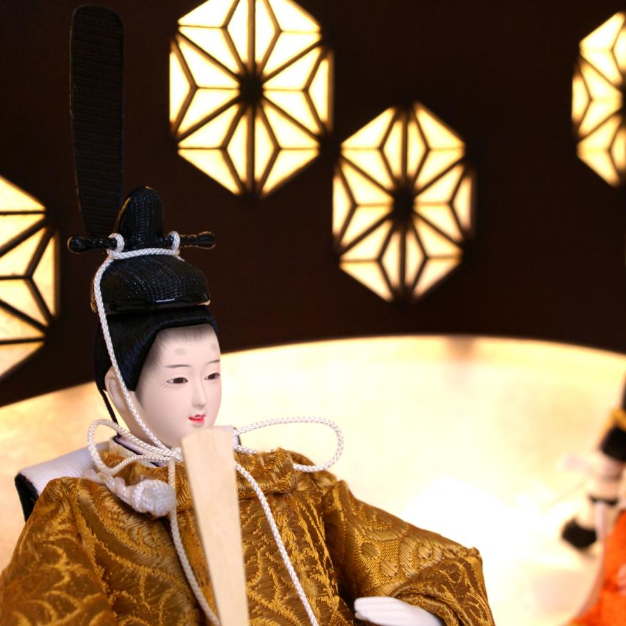 雛人形 久月 KYUGETSU MODERN series アクリルケース飾り モダン 親王 68118 ningyoya ひな人形 安い 爆買_4