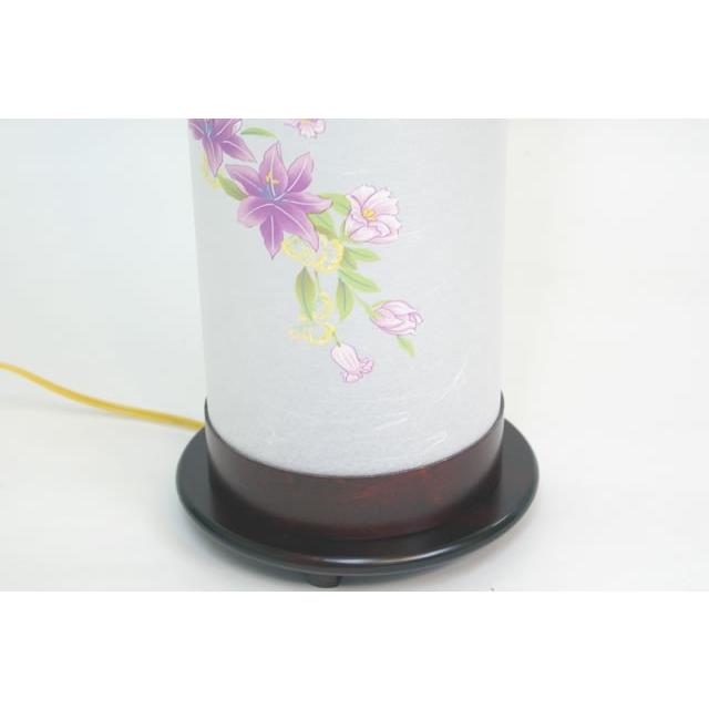 盆提灯 モダン廻転提灯 クレマチス 大 8700-83-000ご注文より3日〜4