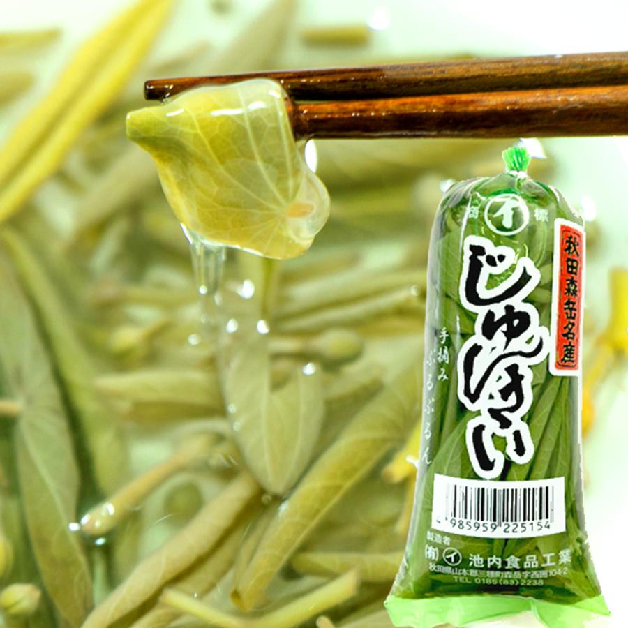 じゅんさい 秋田 森岳名産 100g 水煮 池内食品 : AKITA NOTE あきた
