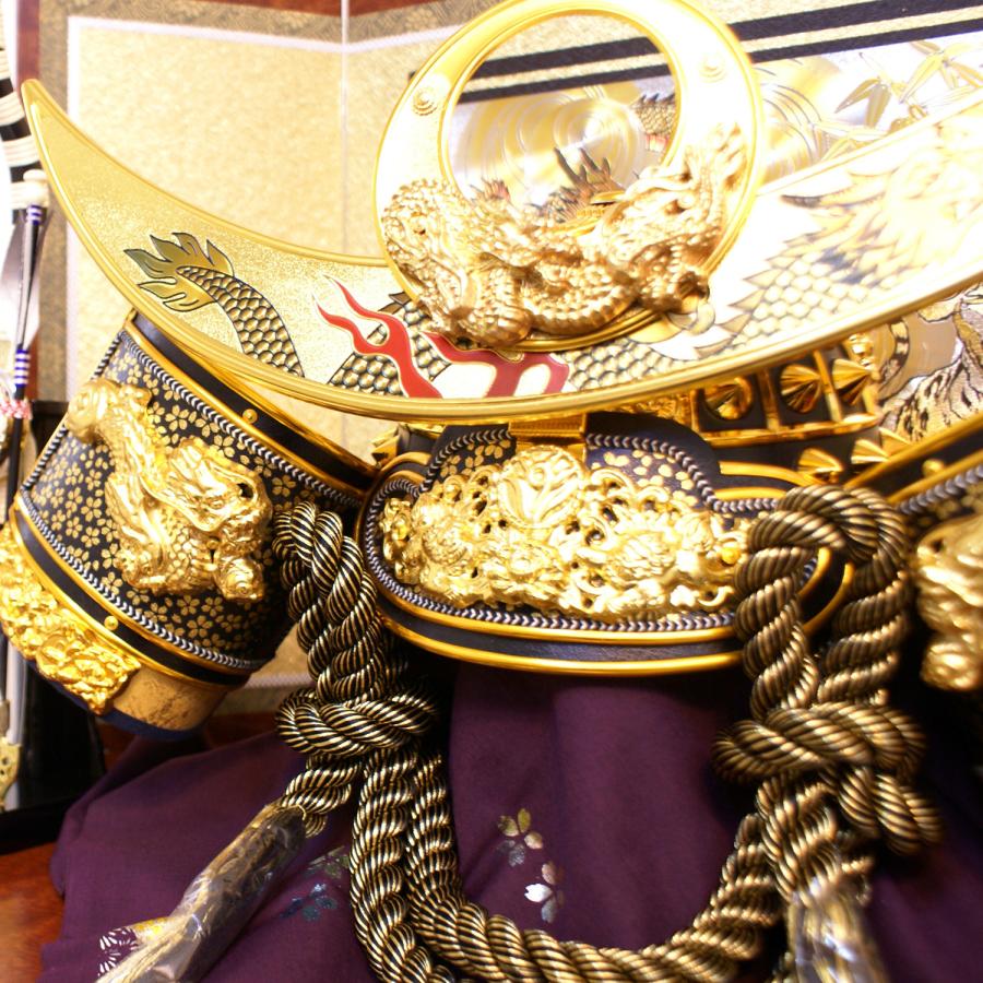 かぶれる兜 五月人形 収納飾り 上杉謙信 着用兜 おしゃれ コンパクト