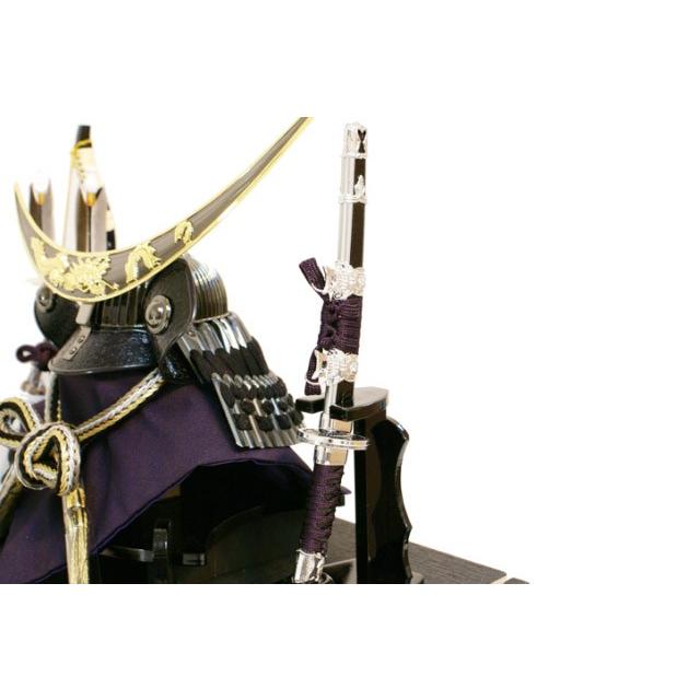 久月 五月人形 家紋 伊達政宗 兜 ガラスケース飾り K51519 おしゃれ