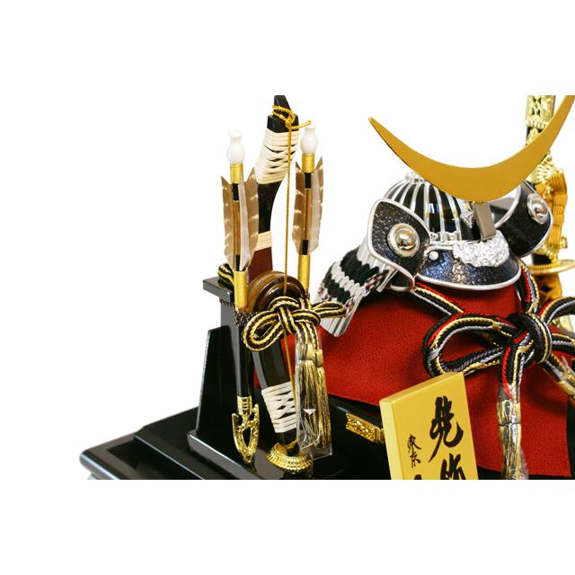 久月 五月人形 ガラスケース 飾り 家紋 伊達政宗 兜 K517103 おしゃれ