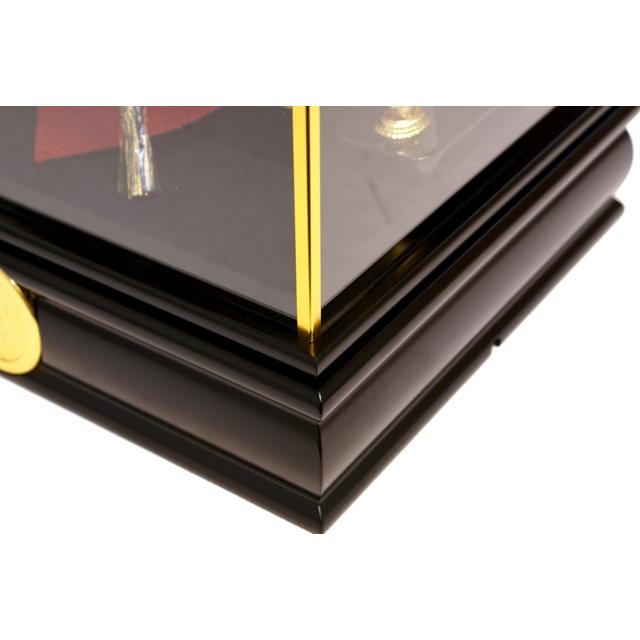 久月 五月人形 ガラスケース 飾り 家紋 伊達政宗 兜 K517103 おしゃれ