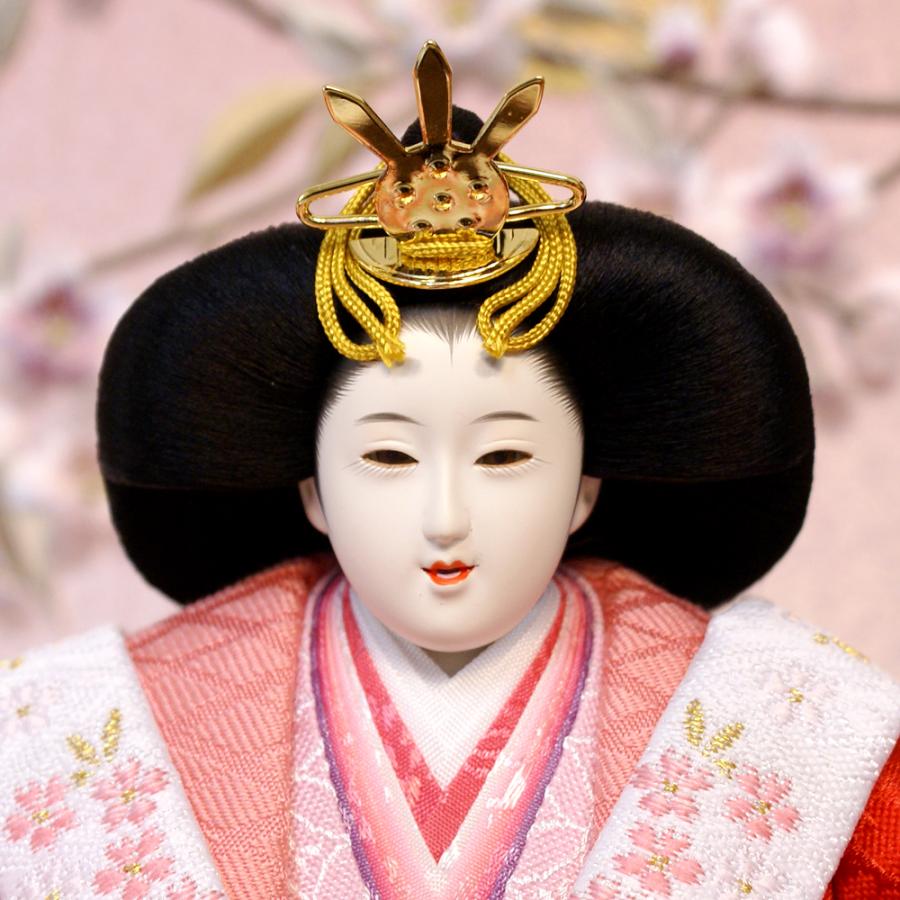 久月 雛人形 刺繍 親王飾り 豪華 高級 コンパクト 送料無料 ningyoya 