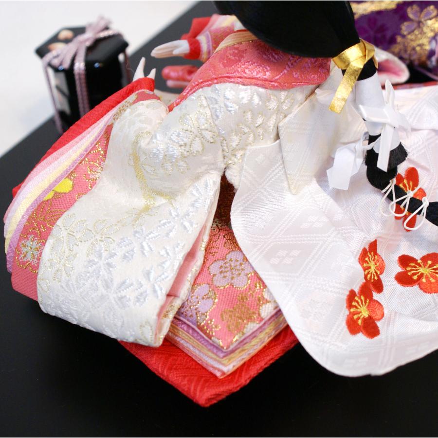 雛人形 久月 親王飾り コンパクト おしゃれ ningyoya ひな人形 豪華 送料無料 金屏風 安い 爆買_7