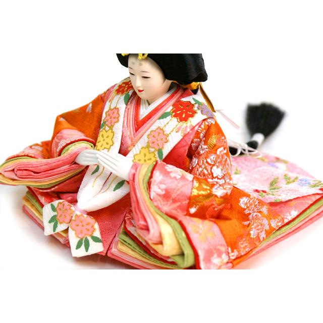 東京久月作 収納型2人飾り 東京久月作 収納型2