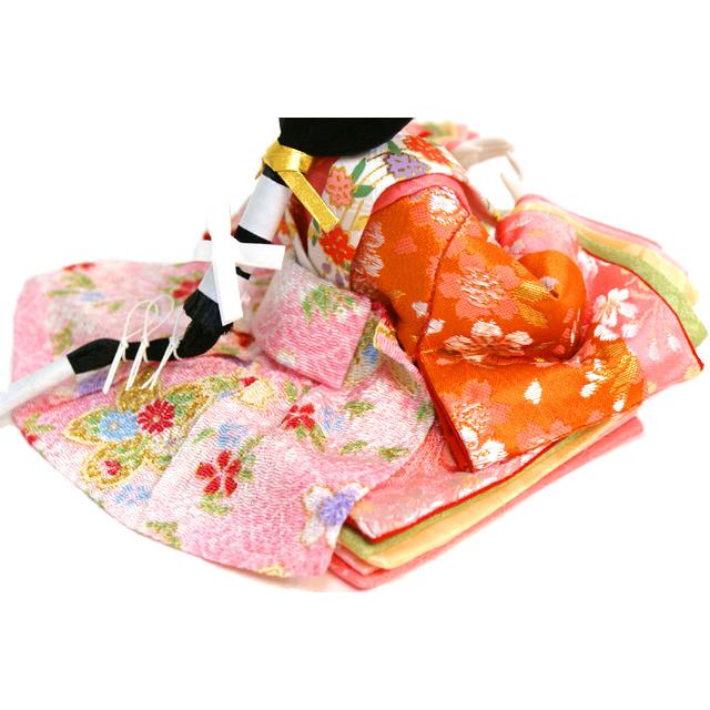 東京久月作 収納型2人飾り 東京久月作 収納型2