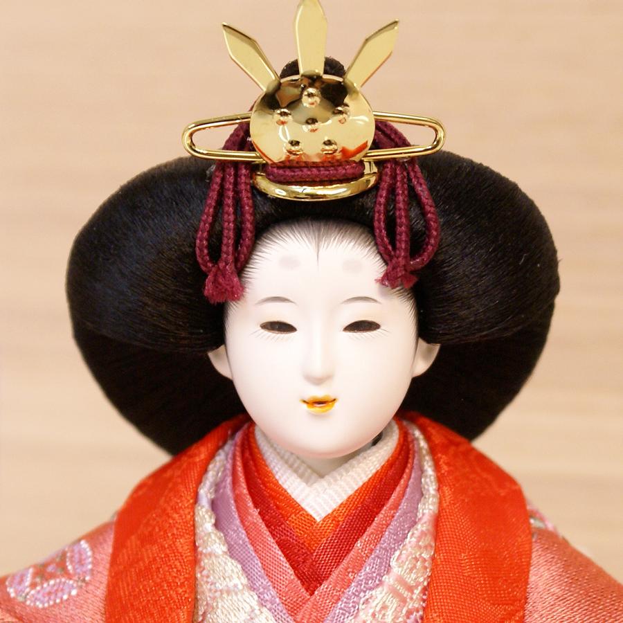 久月 雛人形 コンパクト 収納飾り 幅38cm ひな人形 おしゃれ 可愛い