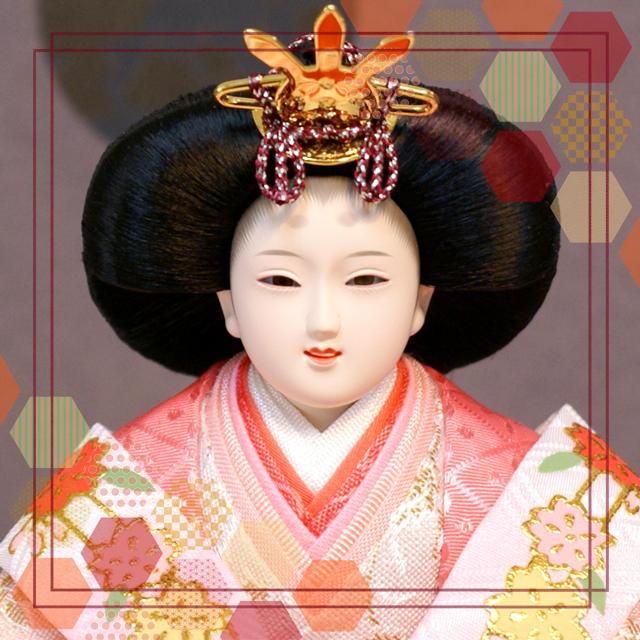久月 雛人形 KYUGETSU MODERN series コンパクト収納飾り モダン