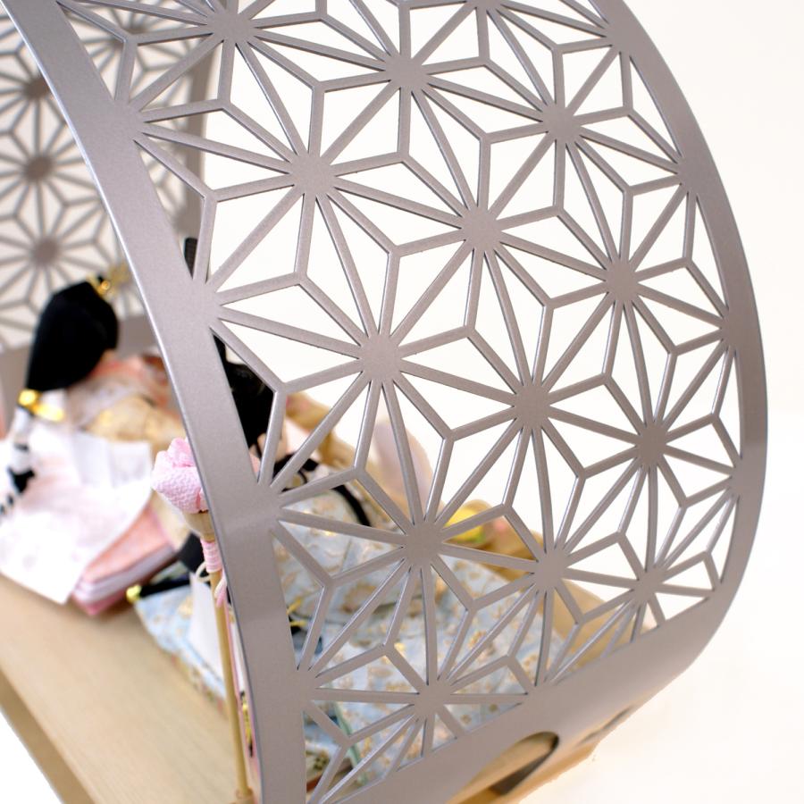 久月 雛人形 KYUGETSU NEW DESIGN series 親王飾り モダン コンパクト