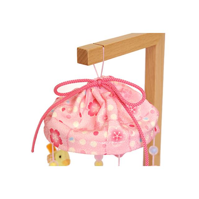 久月 つるし雛 パステルうさぎ 吊るし飾り SI03-7 コンパクト 可愛い