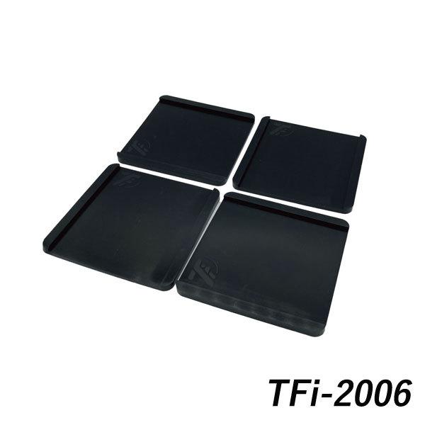 移動抑制シリコンマット 黒 100×100×6 在庫有り 送料0円 TFi-2006 ついに入荷 タツフト
