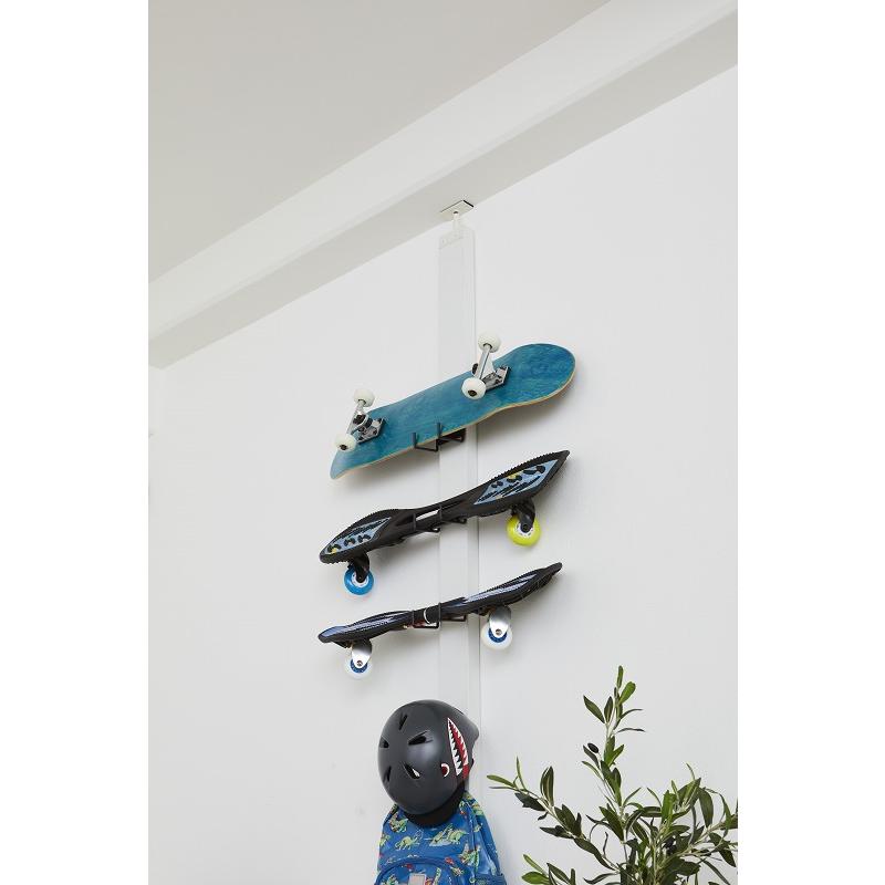 スケートボードハンガー ブラック SXK-521 平安伸銅 ラブリコ スケートボード収納｜ouchimawari｜13