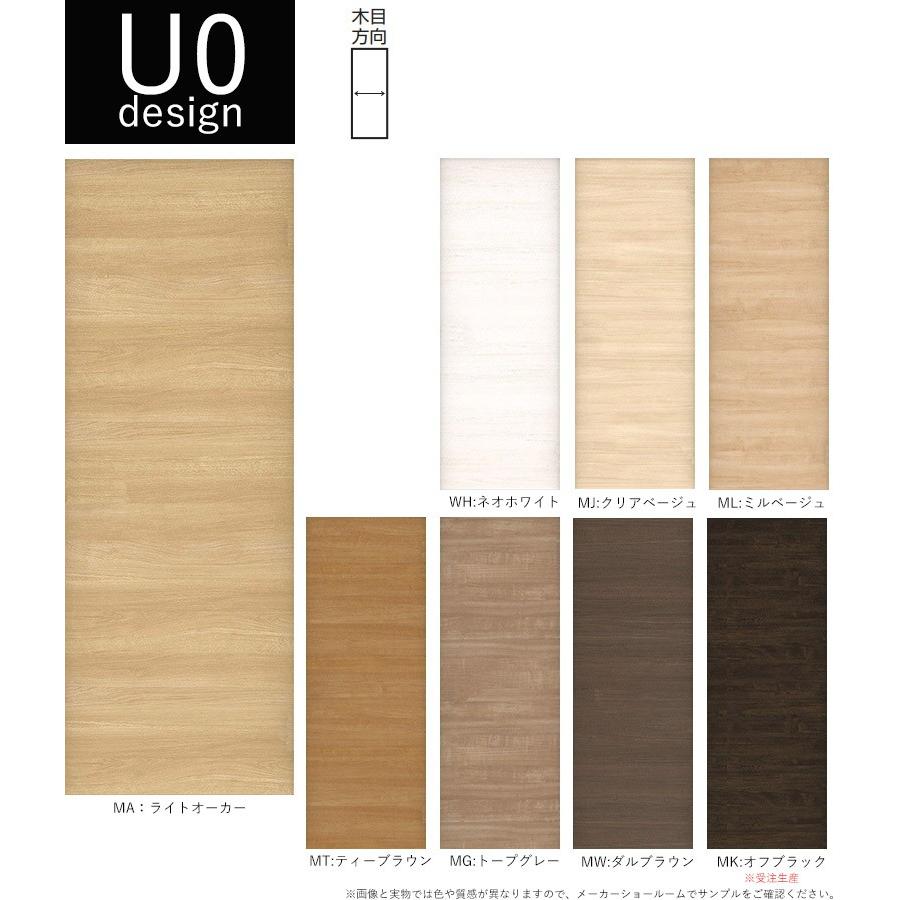 DAIKEN(大建工業) ハピア 片開きドア本体 【デザインU0】(枠無し