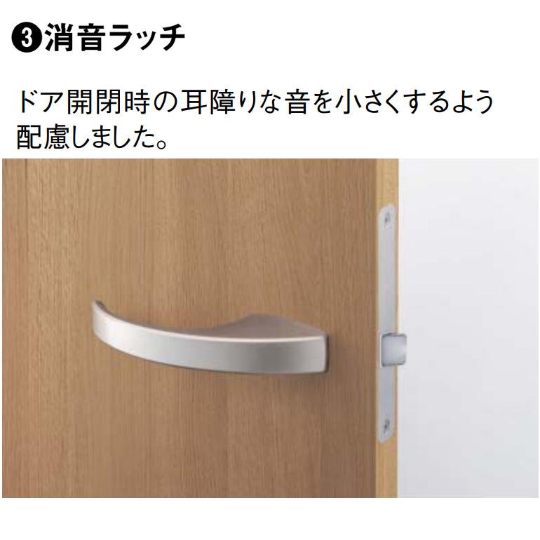ハピア 片開きドアセット E7デザイン 【2B】 固定枠/見切(ケーシング)枠