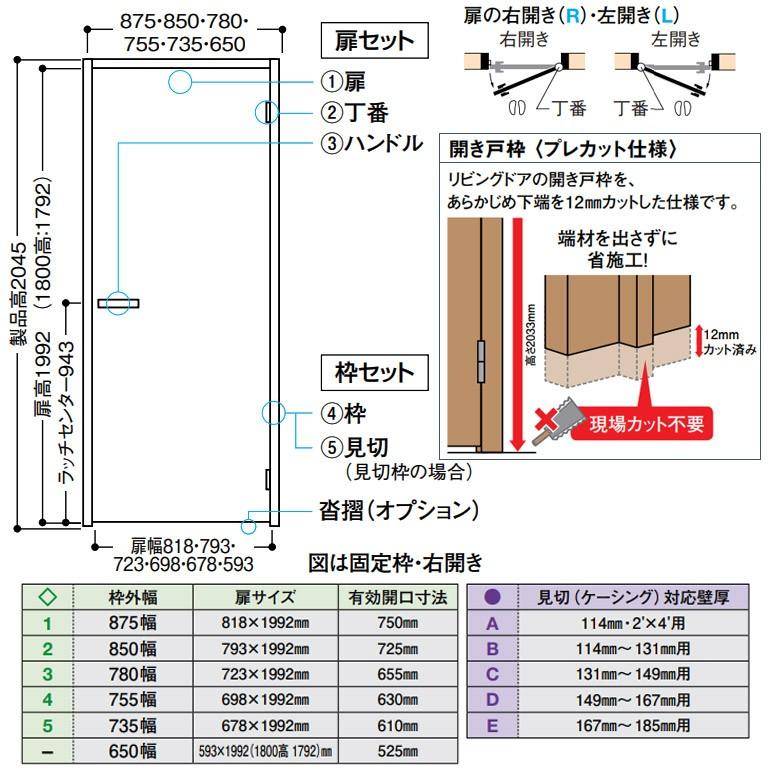 大建工業 トイレドアセット 61デザイン 表示錠 明かり窓標準 内装ドア b61 お家王国 通販 Yahoo ショッピング