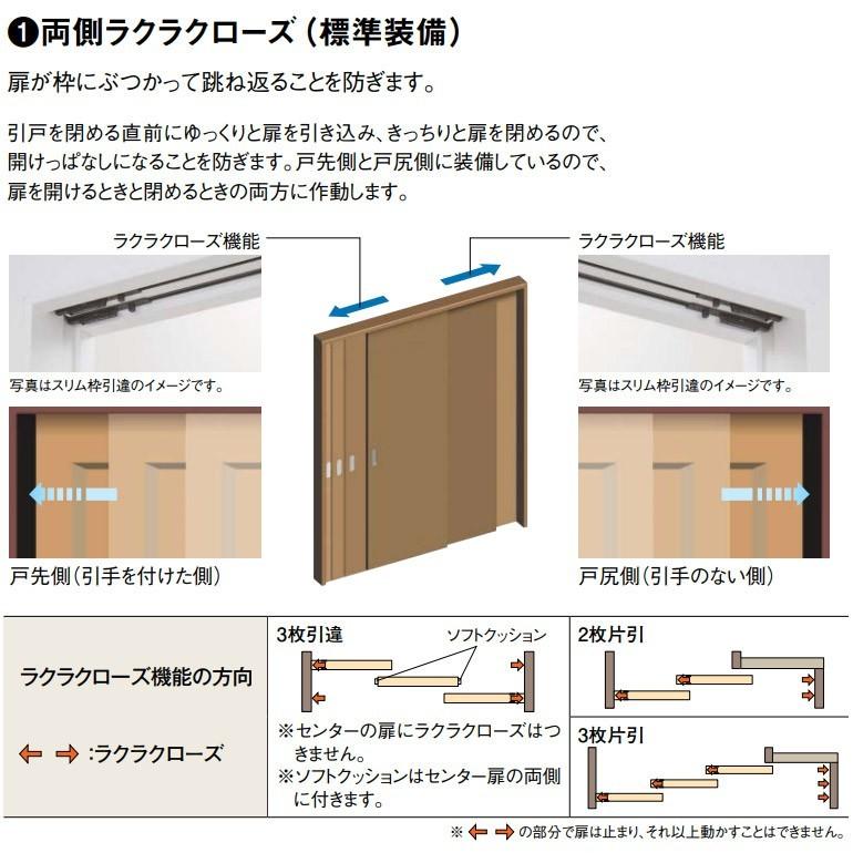 DAIKEN　大建工業　ハピア　引戸・2枚片引　固定枠　見切枠　[4Sデザイン]