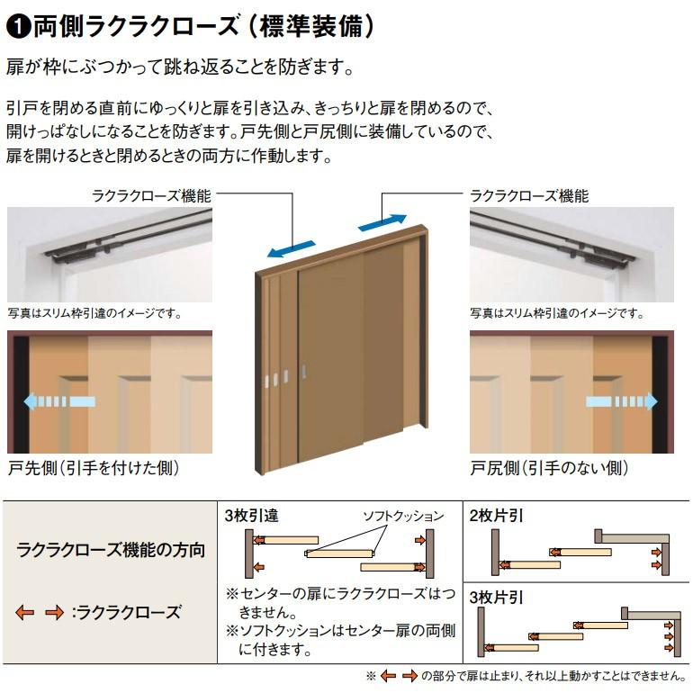 DAIKEN　大建工業　ハピア　引戸・2枚片引　固定枠　見切枠　[C4デザイン]