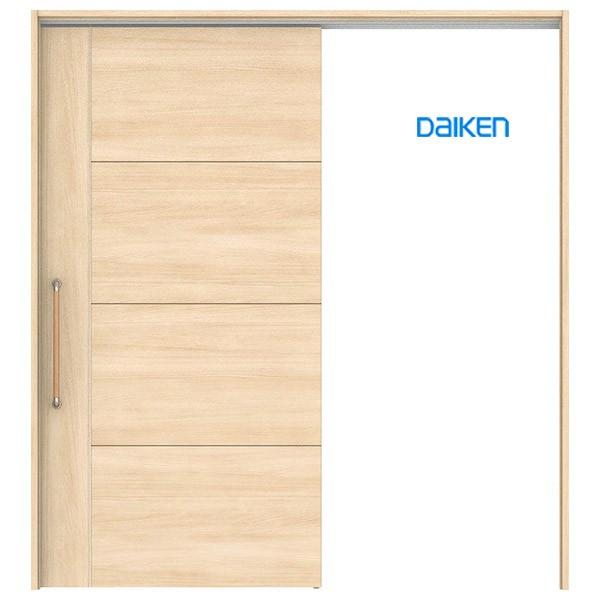 大建工業 巾広片引吊戸セット D1デザイン (固定枠 見切(ケーシング)枠) 内装ドア