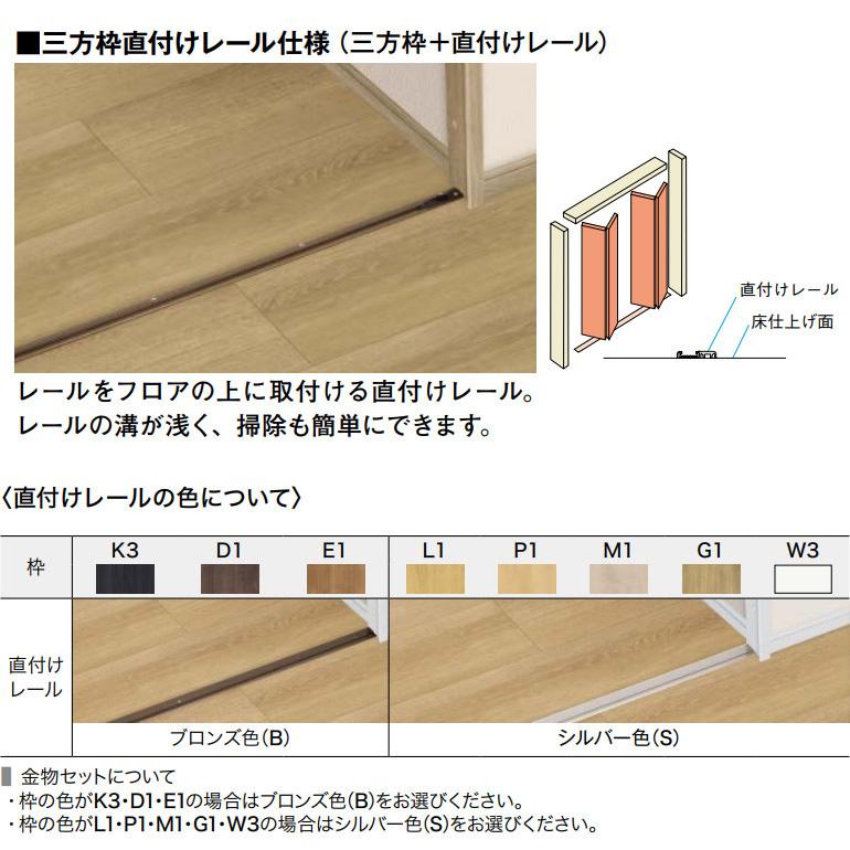 NODA（ノダ） カナエル クローゼット 固定枠・三方枠 ピボット・フル