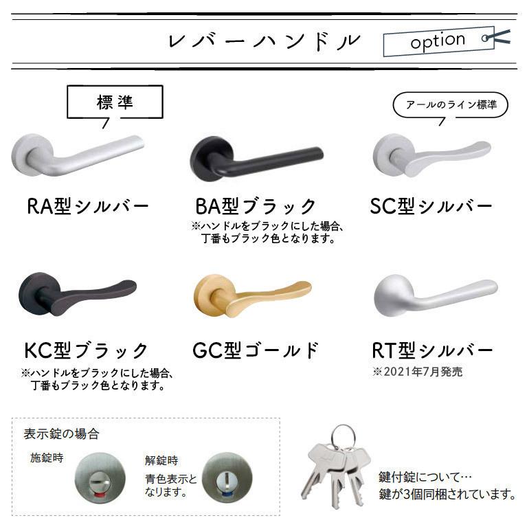WOODONE(ウッドワン) ドレタス シングルドアセット [デザインB-RC]_7