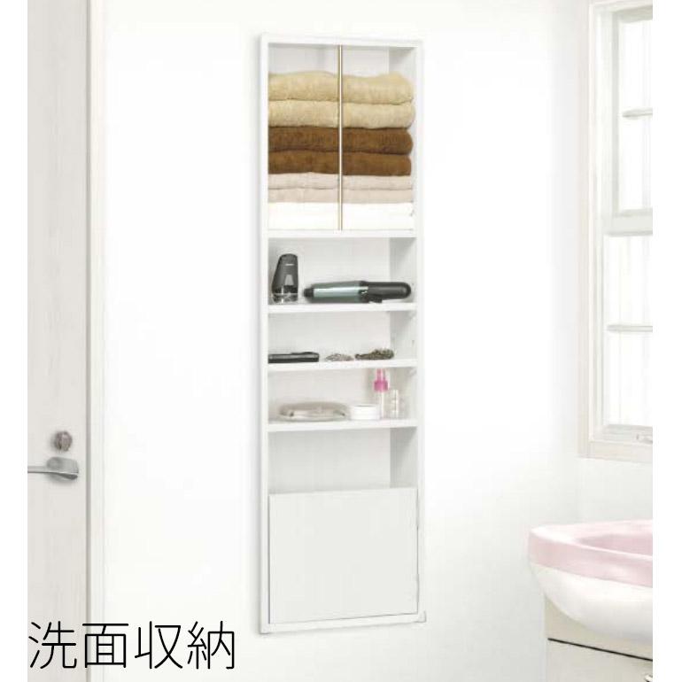 NODA 洗面収納 品番:KUA-709W1 サイズ:W375×H1,200×D128mm NODA 洗面収納 品番:KUA-709W1 サイズ:W375×H1,200×D128mm