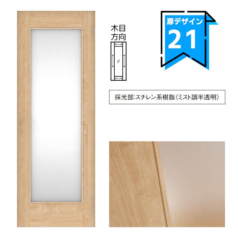 DAIKEN 【サイズ変更OK】大建工業 イエリア 片開きドアセット 【21