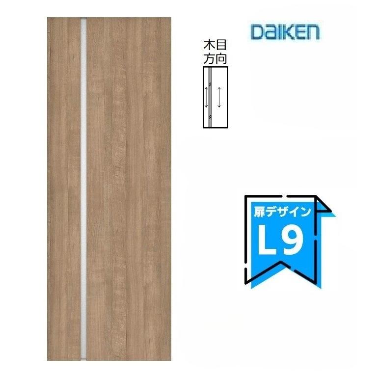 DAIKEN 【サイズ変更OK】大建工業 イエリア 片開きドアセット 【L9