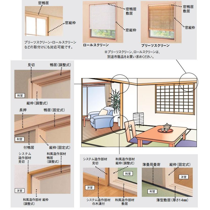 大建工業 ハピア 和風造作材 長押 Md3703 お家王国 通販 Yahoo ショッピング