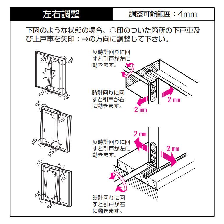 【同色2個/1セット】大建工業 ハピア Y戸車 引戸扉下部取付 品番：PQH-WD6Y35 引き戸 部材｜ouchioukoku｜12