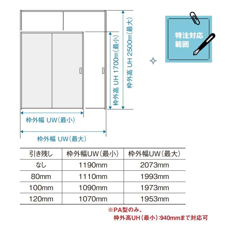 Panasonic（パナソニック） ベリティス 上吊り引戸セット 表示錠付き片
