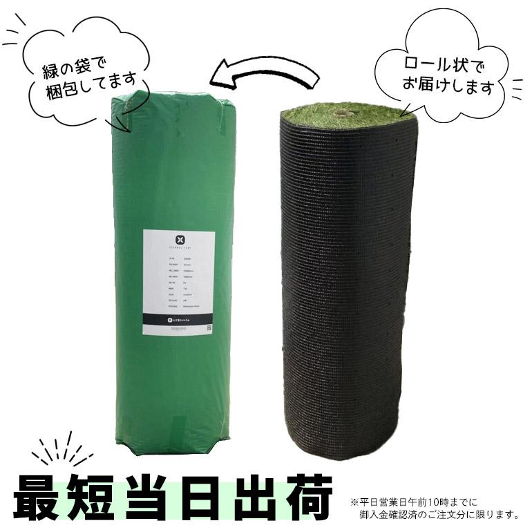 高品質人工芝 Eternal Turf(エターナルターフ)【T35】1ロール 1m×10m 芝高35mmの画像