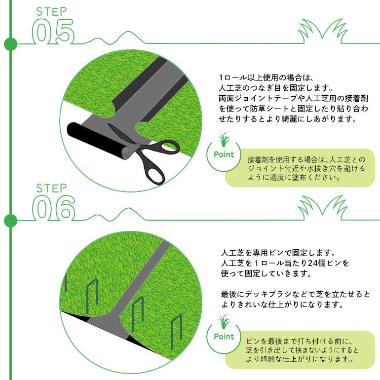 高品質人工芝 Eternal Turf(エターナルターフ)【T35】1ロール 1m×10m 芝高35mmの画像