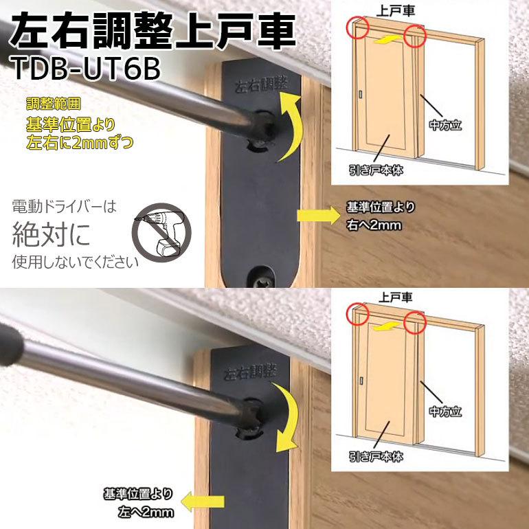 EIDAI 【在庫あり】永大産業 左右調整上戸車 1個 [TDB-UT6B] スキスム