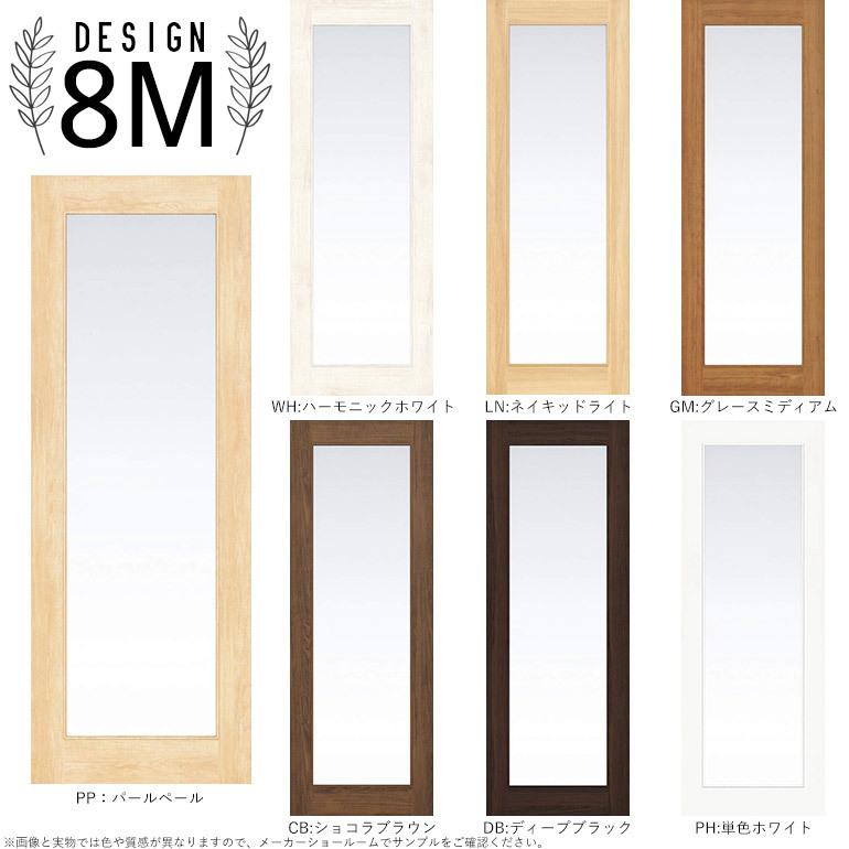 永大産業 片開きドア本体のみ デザイン8m 枠なし ハンドルなし 蝶番なし 内装ドア 開き戸 Vd Edfa 8m お家王国 通販 Yahoo ショッピング